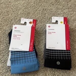 NWT Lot 2 lululemon Compression Socks Small